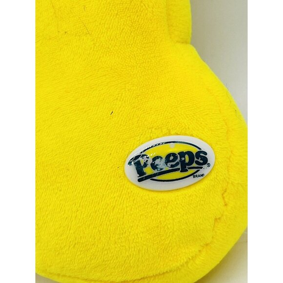 Peeps Just Born Yellow Bunny Plush 6" Stuffed Animal Easter Toy Lot of 2 - Picture 4 of 5